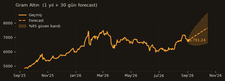 Gram Altın chart