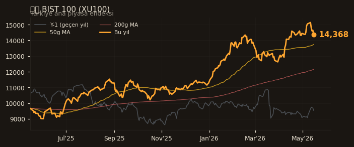 🇹🇷 BIST 100 (XU100)